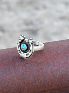 Lucky Horse Shoe Ring