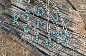 Turquoise Initals