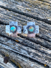 Load image into Gallery viewer, Hand stamped Studs
